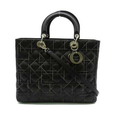 Dior Dior Shoulder Bag Leather Black - image 1