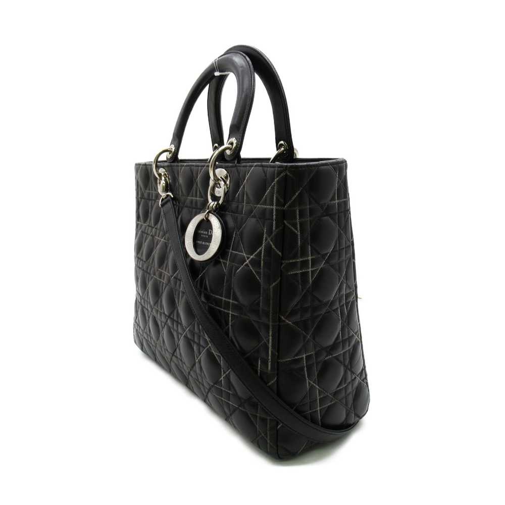 Dior Dior Shoulder Bag Leather Black - image 3