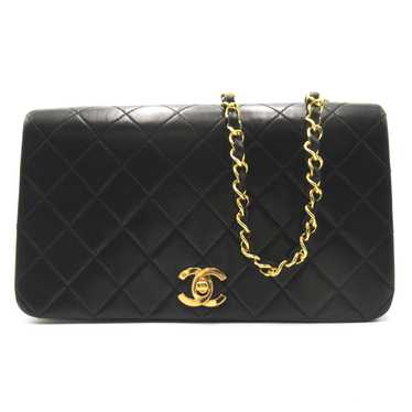 Chanel Chanel Chain Shoulder Bag Leather Black - image 1