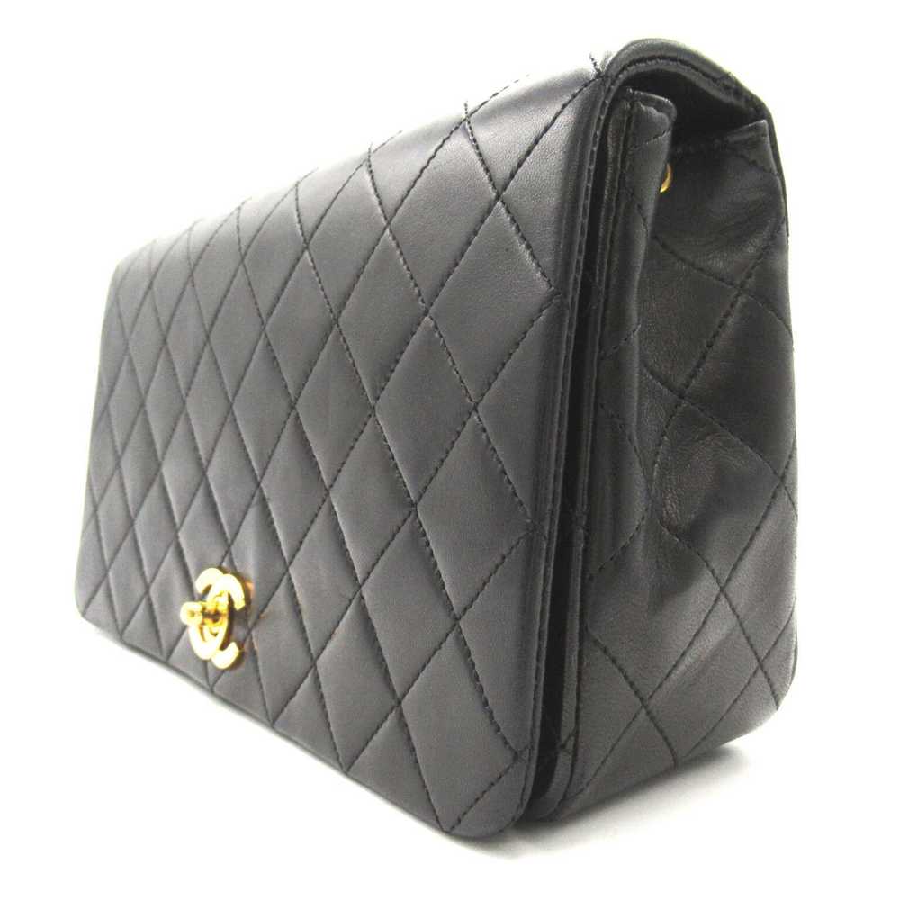 Chanel Chanel Chain Shoulder Bag Leather Black - image 3