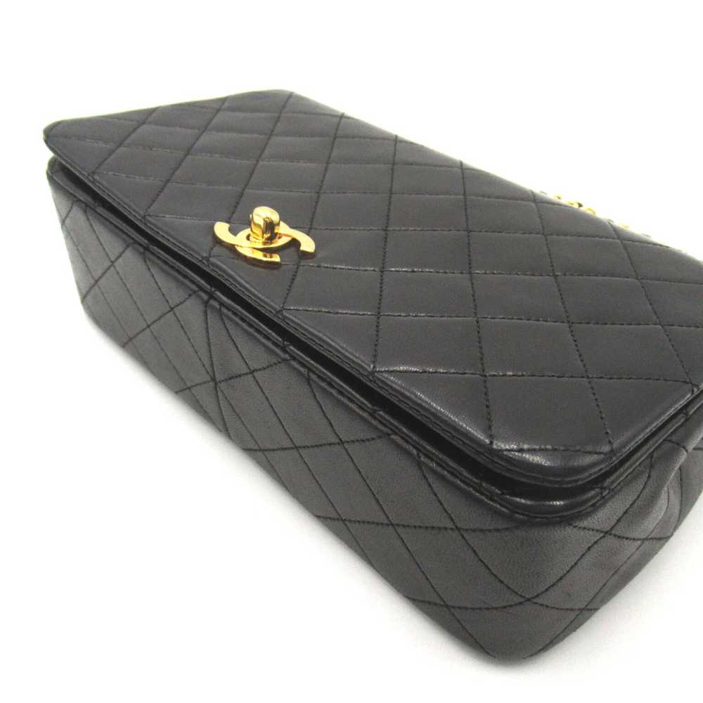Chanel Chanel Chain Shoulder Bag Leather Black - image 4