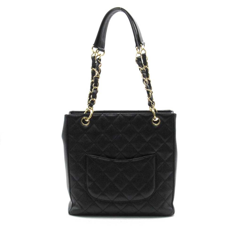 Chanel Chanel PST Shoulder Bag Caviar Skin Black - image 2