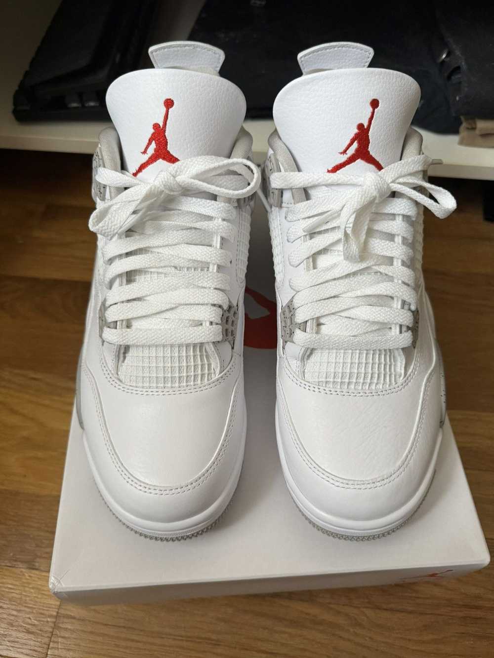 Jordan Brand × Nike Air jordan 4 white Oreo - image 1