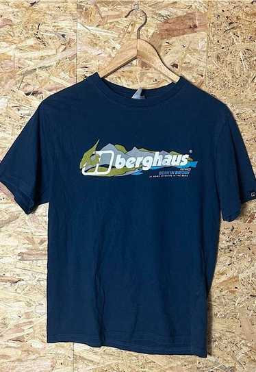 Berghaus Navy Graphic Short Sleeve T-shirt - image 1