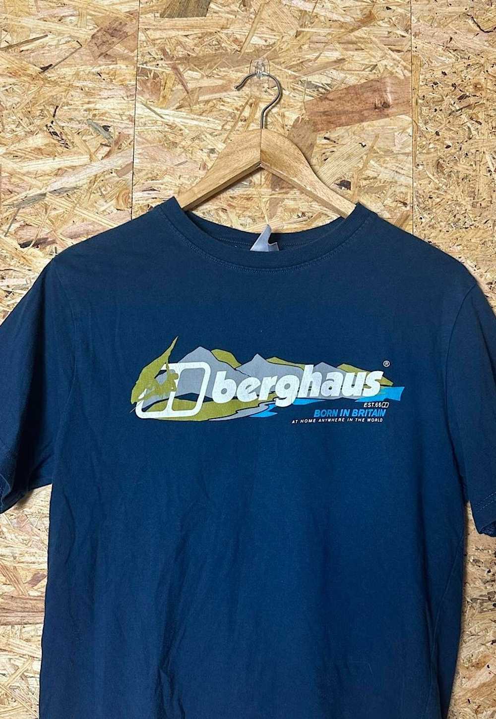 Berghaus Navy Graphic Short Sleeve T-shirt - image 2