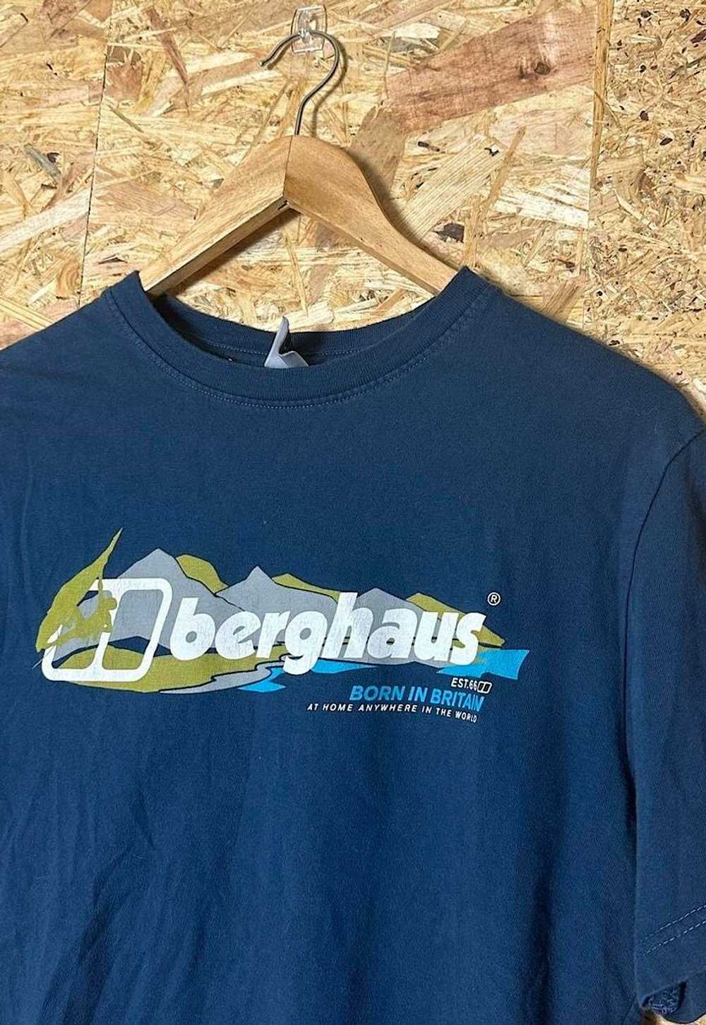 Berghaus Navy Graphic Short Sleeve T-shirt - image 3