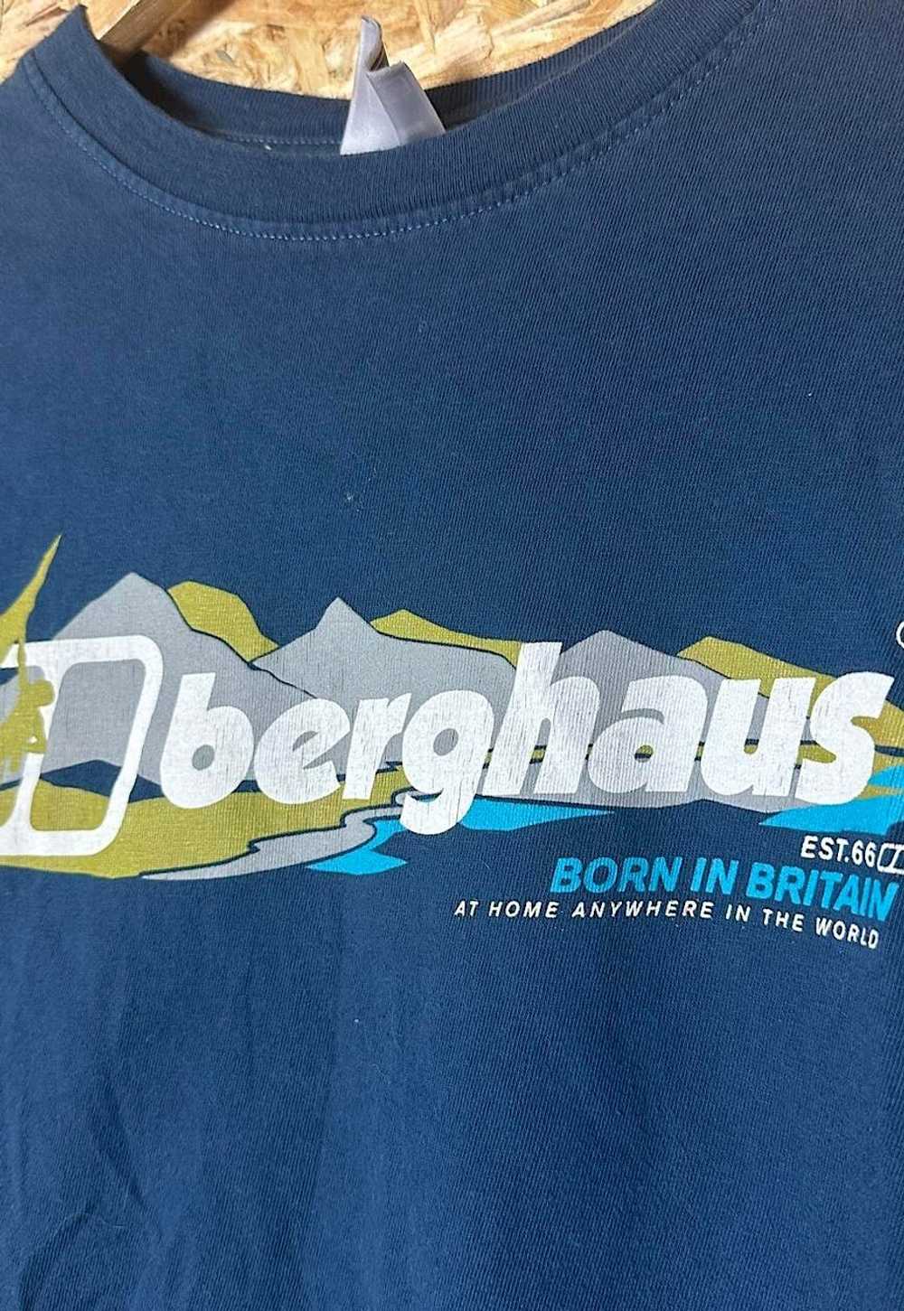 Berghaus Navy Graphic Short Sleeve T-shirt - image 4