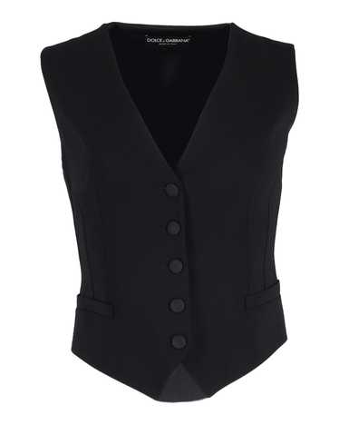 Product Details Dolce & Gabbana Black Waistcoat
