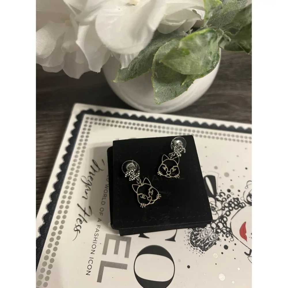 Chanel Cc earrings - image 2