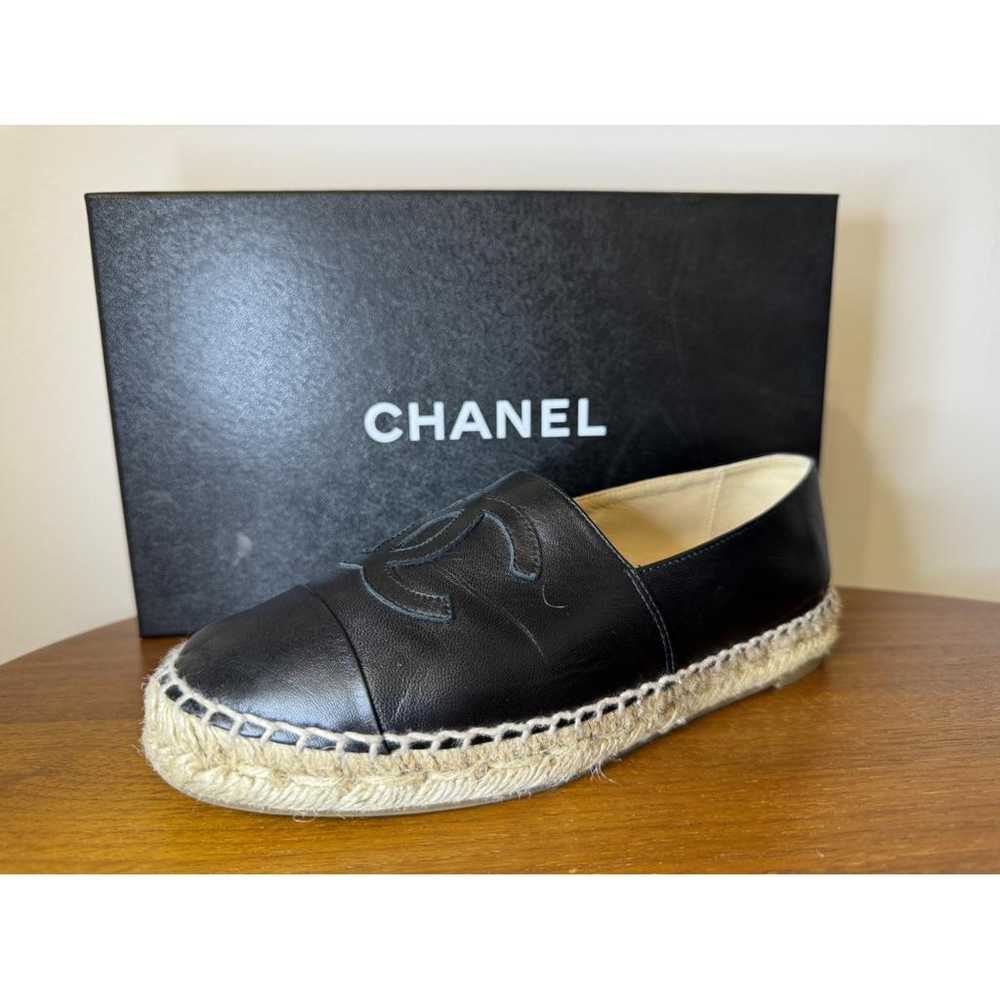 Chanel Leather espadrilles - image 7