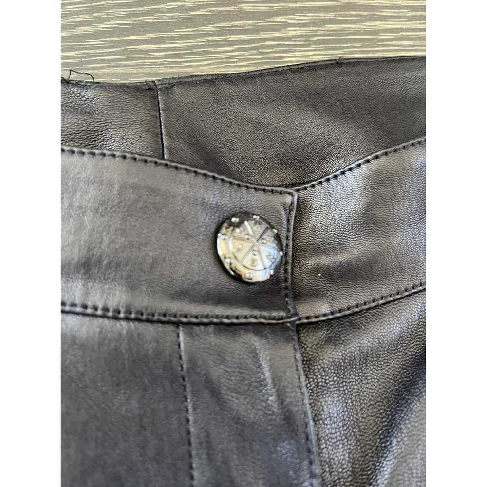 Chanel Leather slim pants - image 7