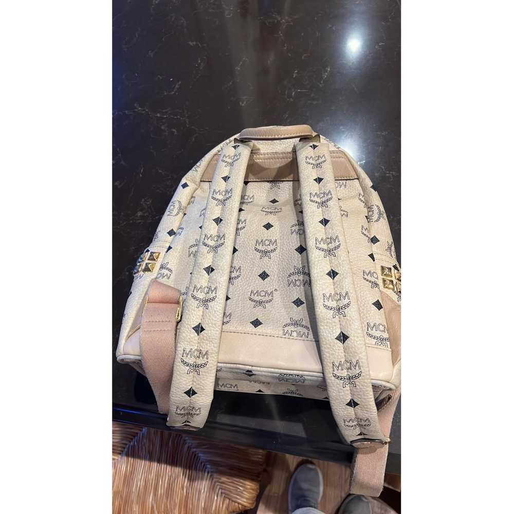 MCM Stark leather backpack - image 4