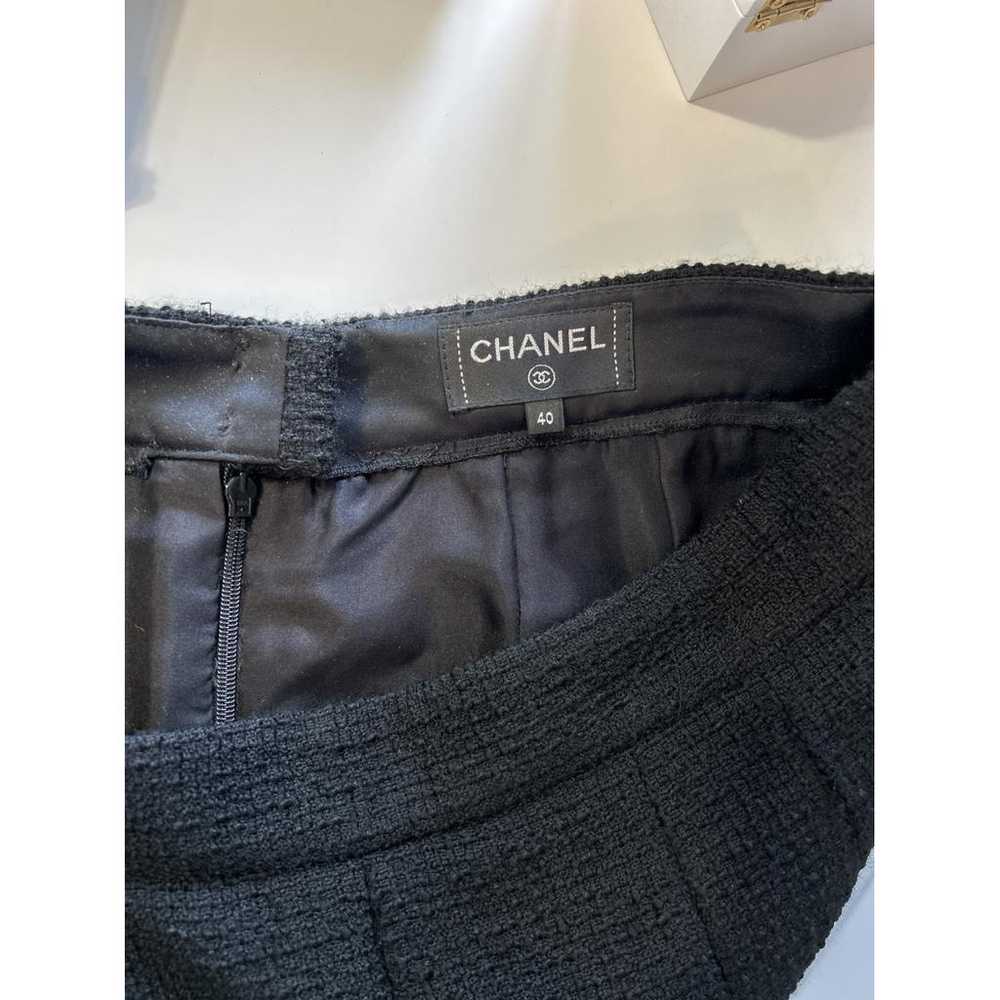 Chanel Tweed mid-length skirt - image 3