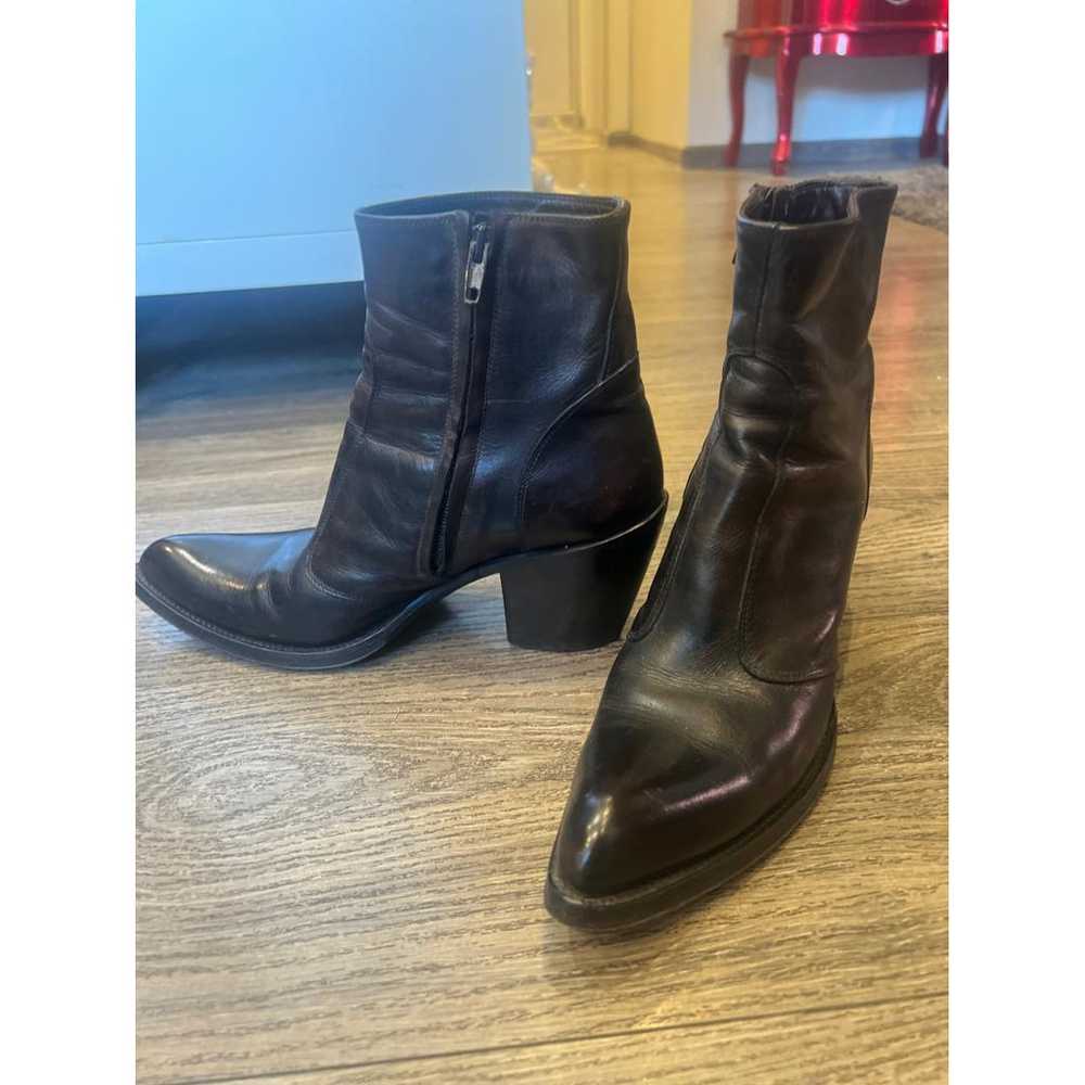 Gianni Barbato Leather cowboy boots - image 10