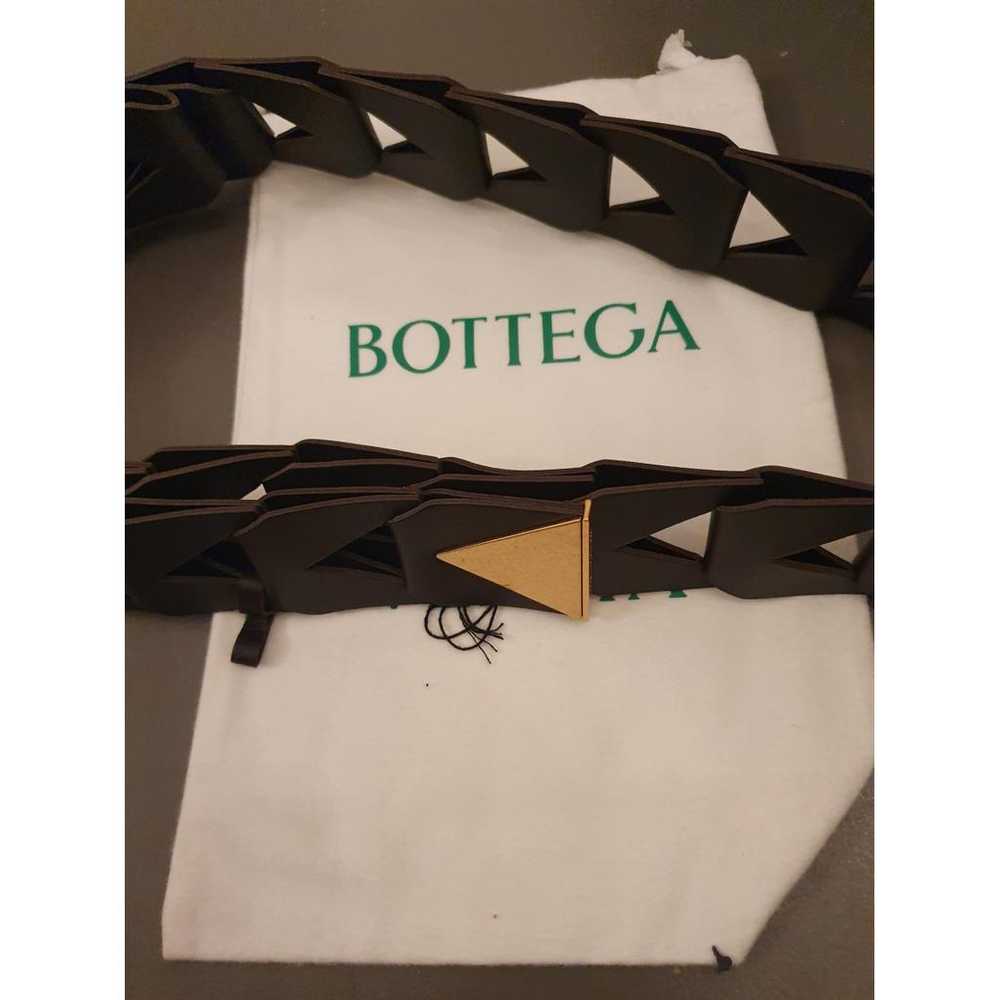 Bottega Veneta Triangle leather belt - image 2