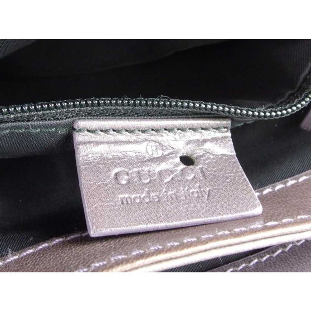 Gucci Shoulder Bag Back One Square Form Charcoal … - image 10