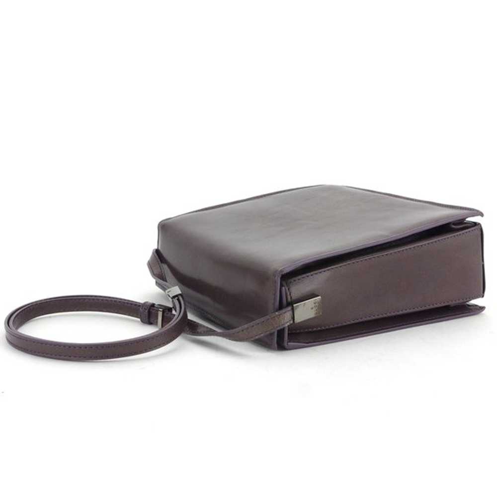 Gucci Shoulder Bag Back One Square Form Charcoal … - image 4