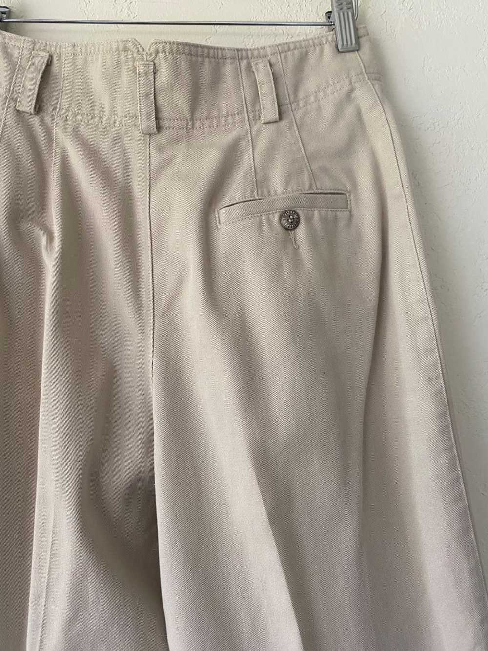 Liz Claiborne 90s neutral cotton pants (8) | Used… - image 3
