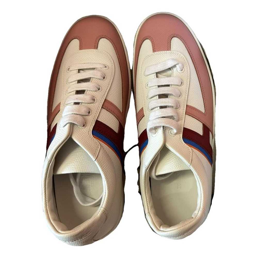 Hermès Deep leather trainers - image 1