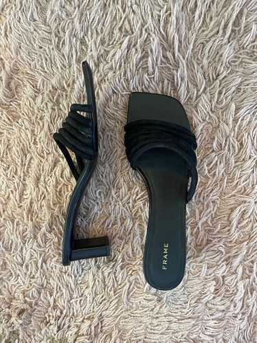 Frame Square toe low black heel (39.5) | Used,… - image 1