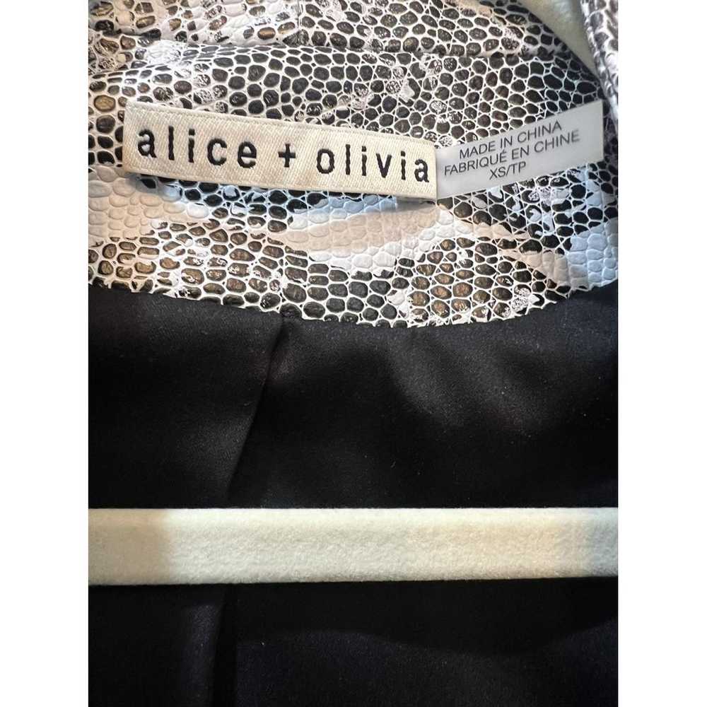 Alice & Olivia Leather jacket - image 2