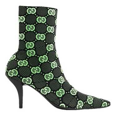 Gucci Cloth ankle boots - image 1