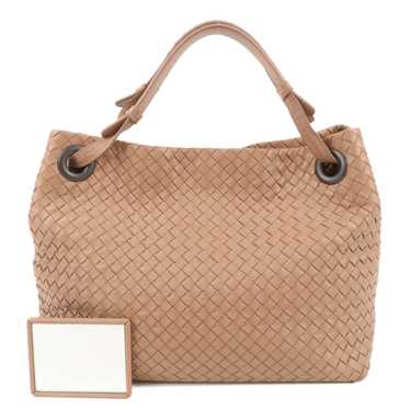 BOTTEGA VENETA Intrecciato Large Garda Bag Pink Be