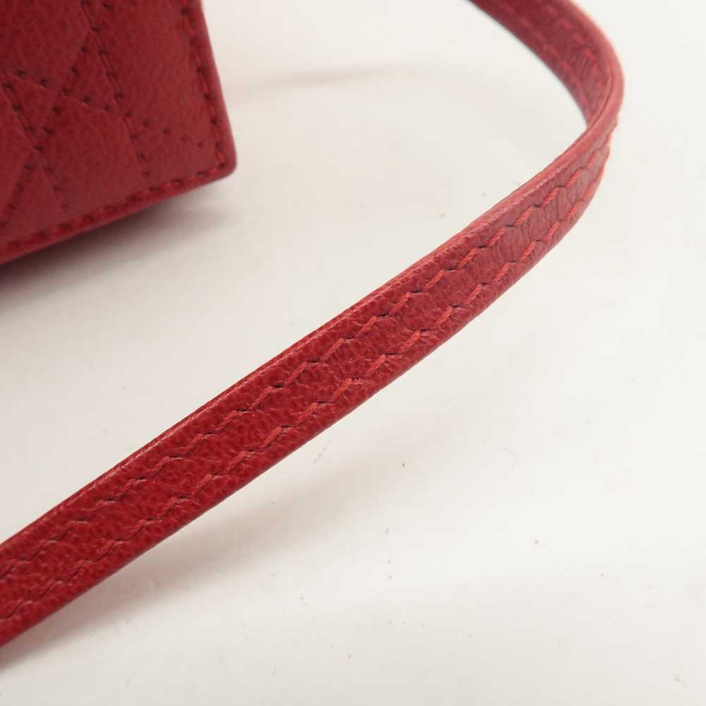 Christian Dior Leather Cannage Vanity Bag Hand Ba… - image 8