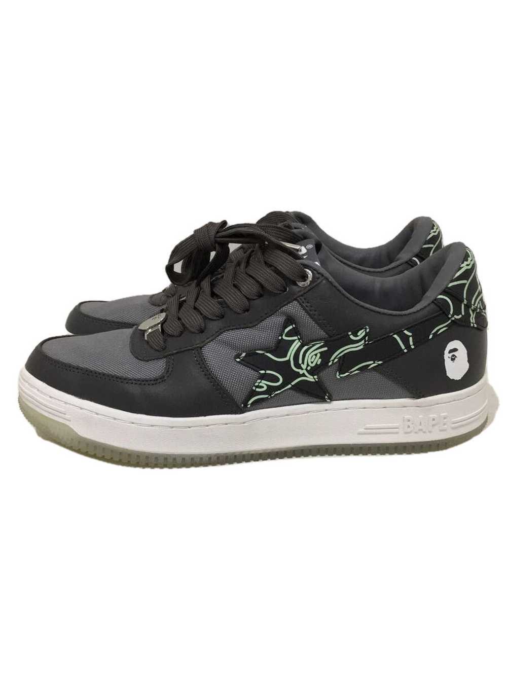 Men 8.0US Used Bape Sta Low Cut Sneakers Gray Sho… - image 1