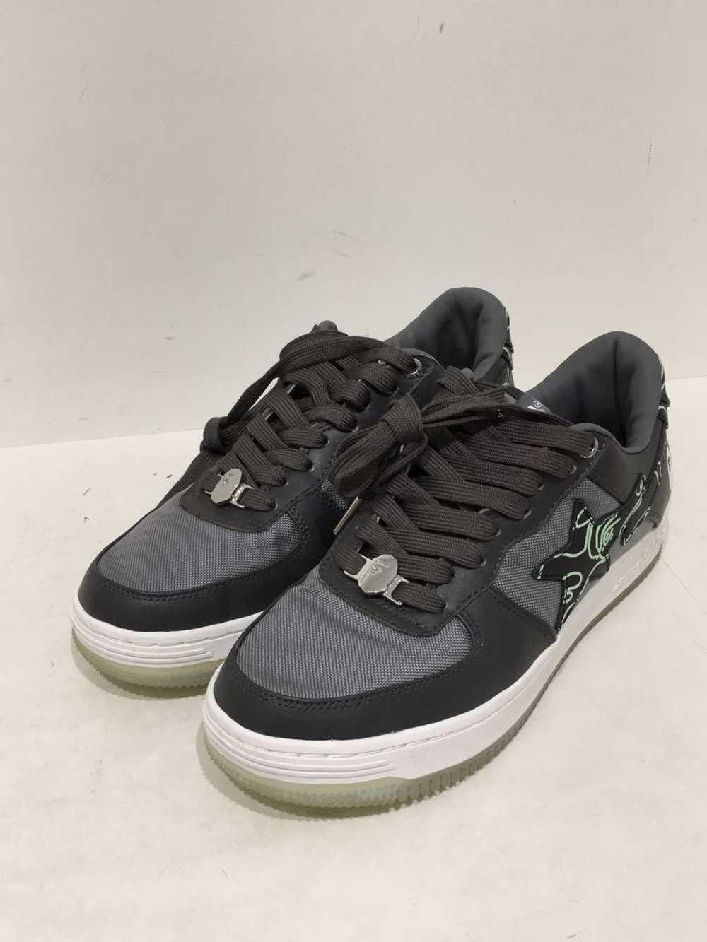 Men 8.0US Used Bape Sta Low Cut Sneakers Gray Sho… - image 2