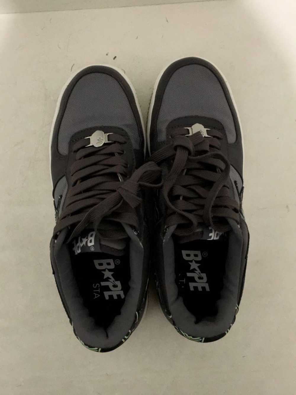 Men 8.0US Used Bape Sta Low Cut Sneakers Gray Sho… - image 3