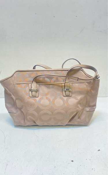 Coach Taylor OP Art Alexis Carryall Taupe