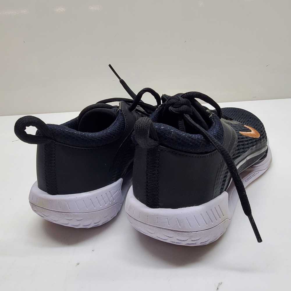 Nike Air Court Zoom Athletic Sneakers Black Size … - image 3