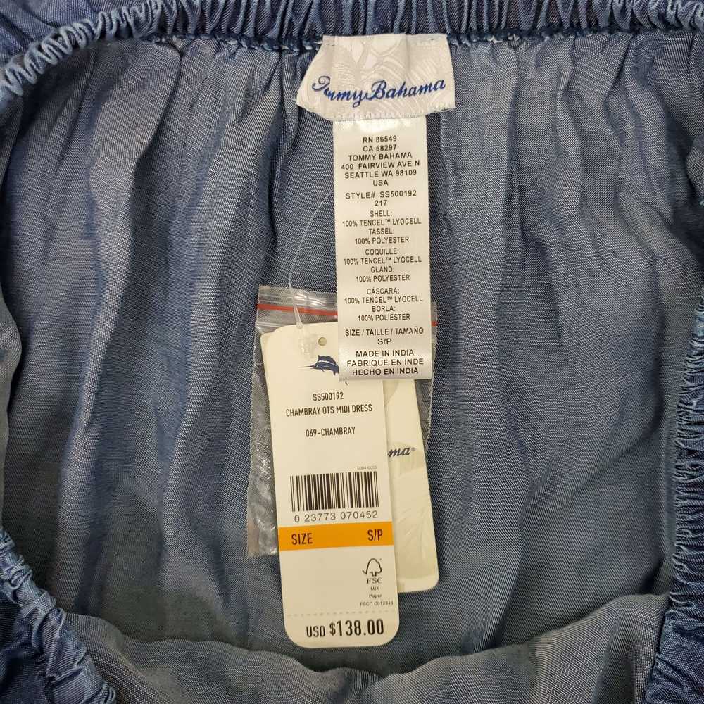 NWT Tommy Bahama WM's Chambray Blue Polyester Mid… - image 3