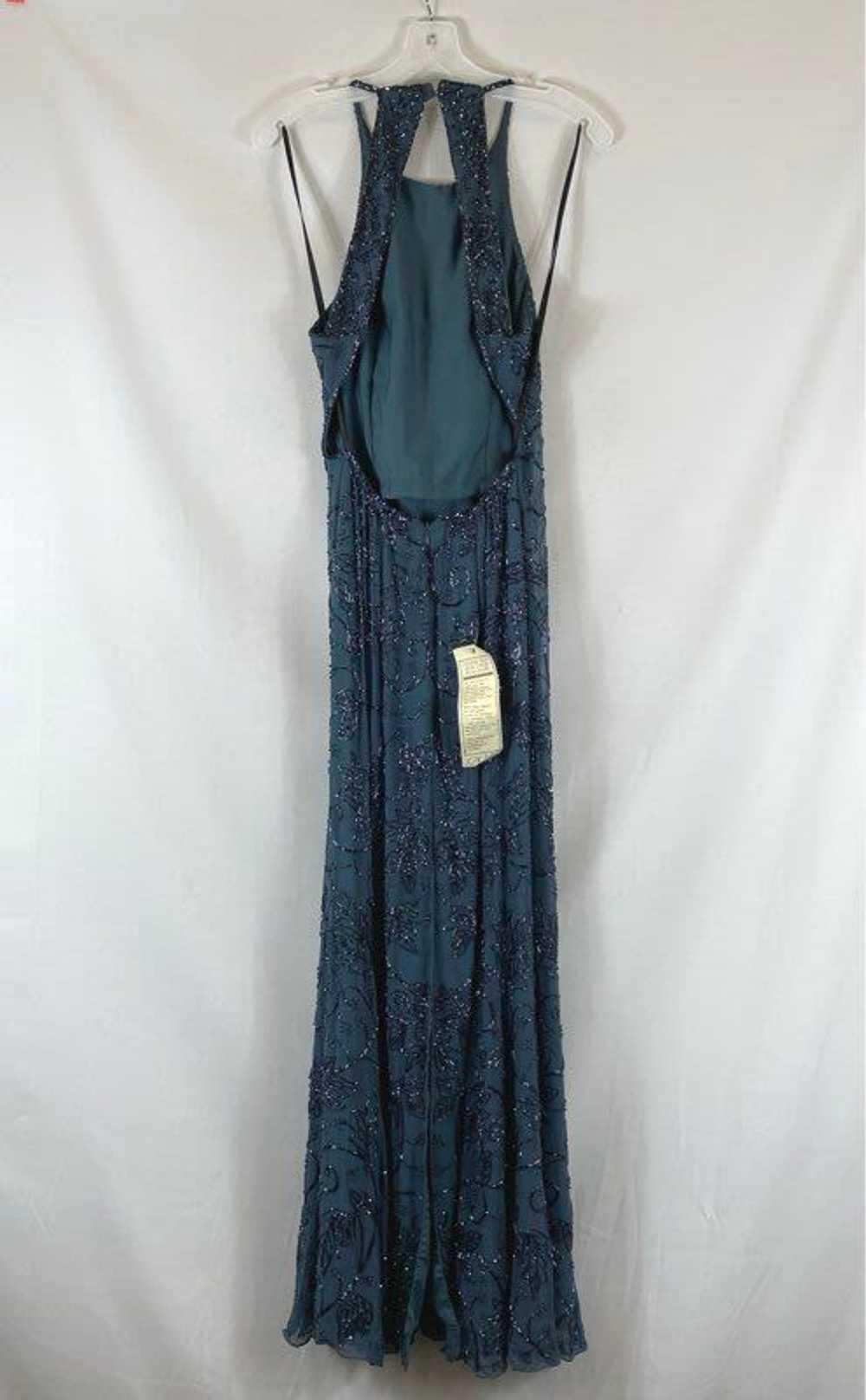 Unbranded Cache Blue Formal Dress - Size Large - image 2