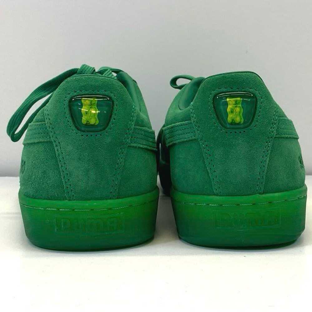 Puma X Haribo Leather Suede Sneaker Green 11 - image 4