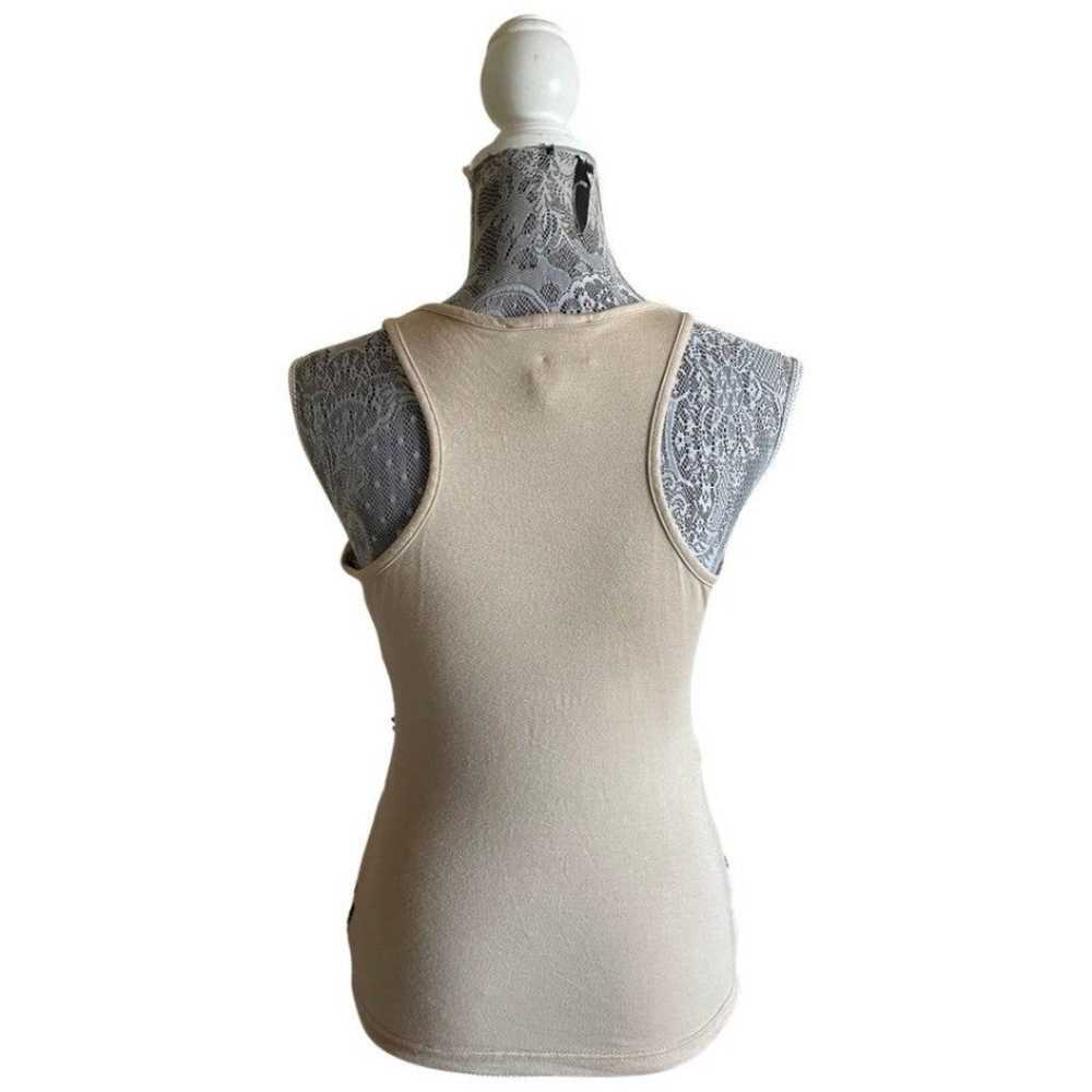 Vintage Joseph Ribkoff Sequin Racerback Tank Top - image 3