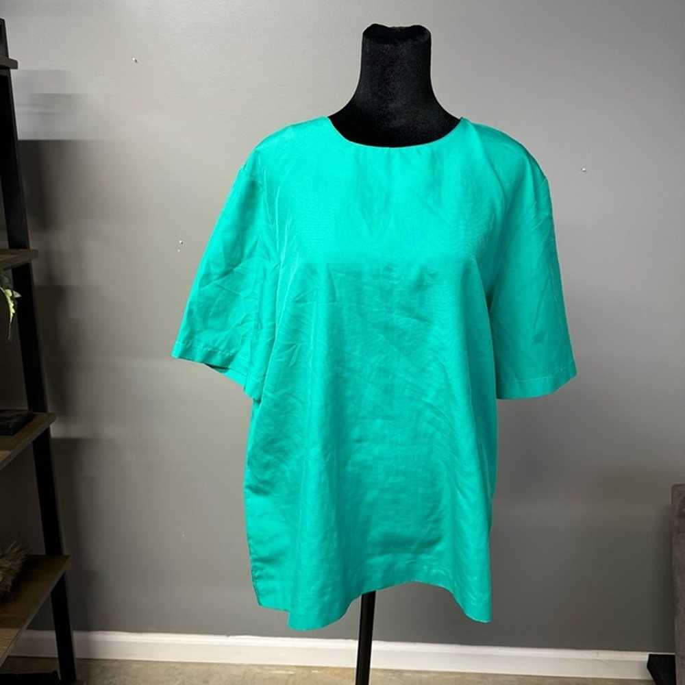 Vintage Willow Ridge green blouse women's XL Unio… - image 4