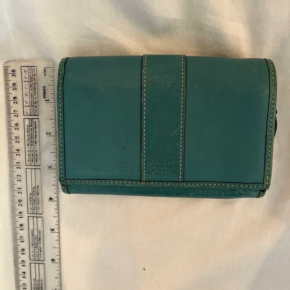 vintage Coach Soft Leather Wallet - image 2