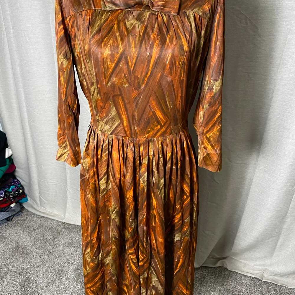 Dress vintage 1960’s Lois Young Dress 4/6 - image 1