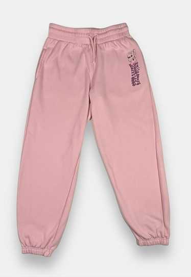Disney Lilo and Stitch pink joggers womens size S - image 1