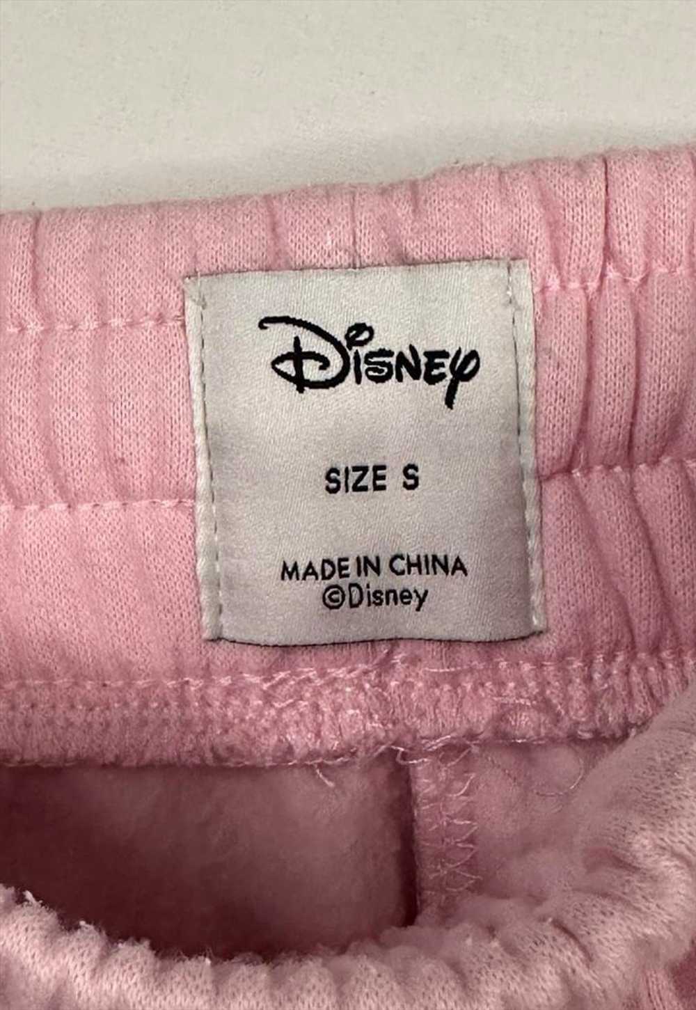 Disney Lilo and Stitch pink joggers womens size S - image 4