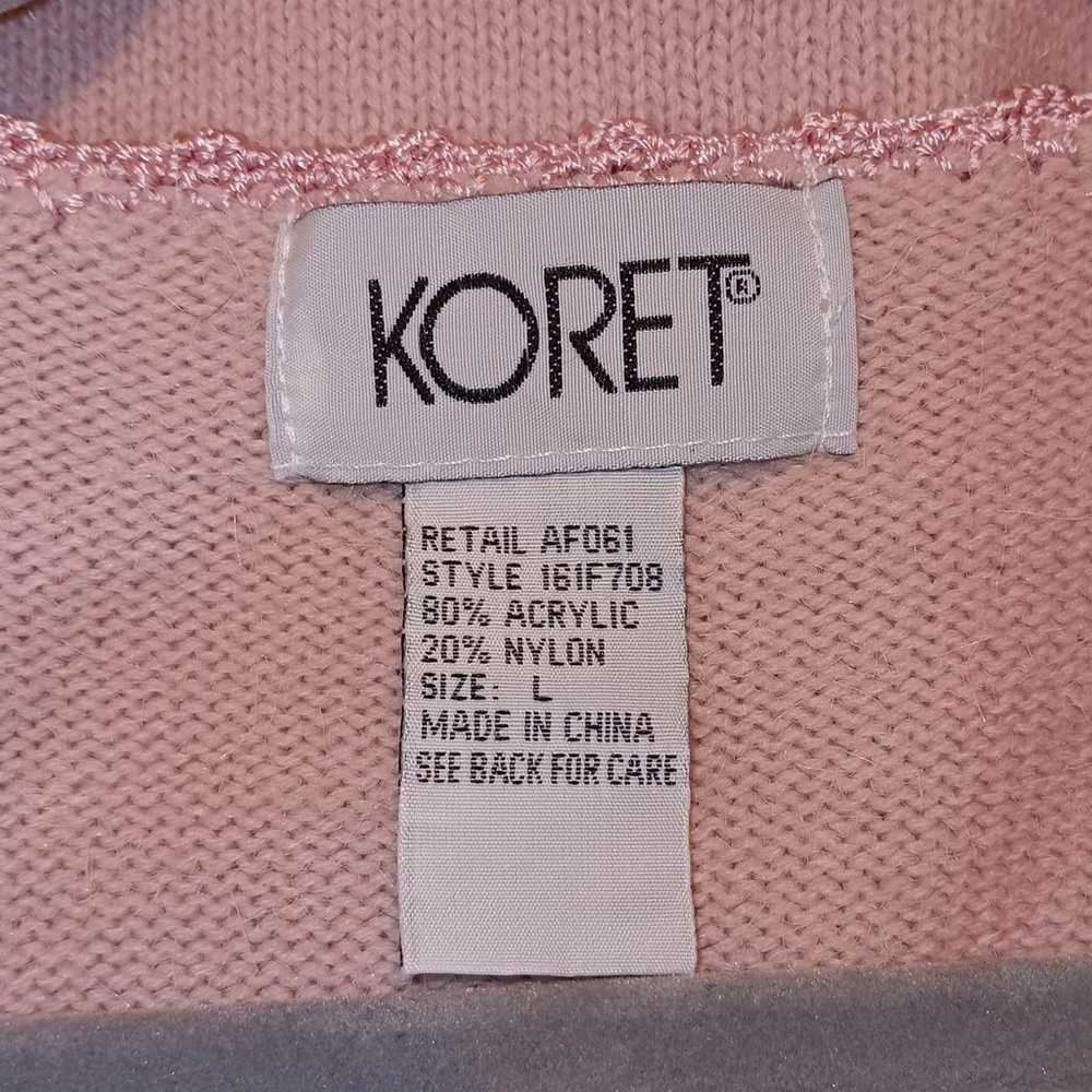 Vintage Koret Sweater Vest Size Large - image 6