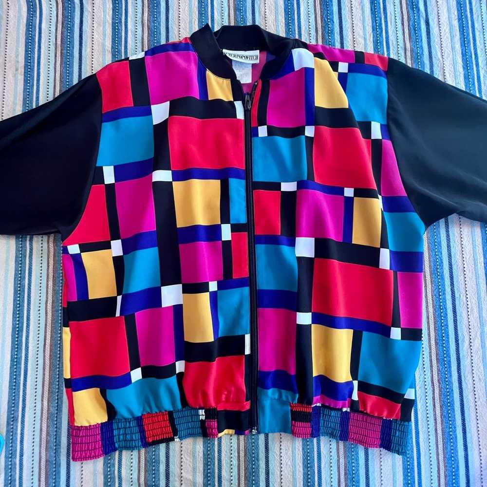 Vintage 90s Multicolor Jacket - image 3