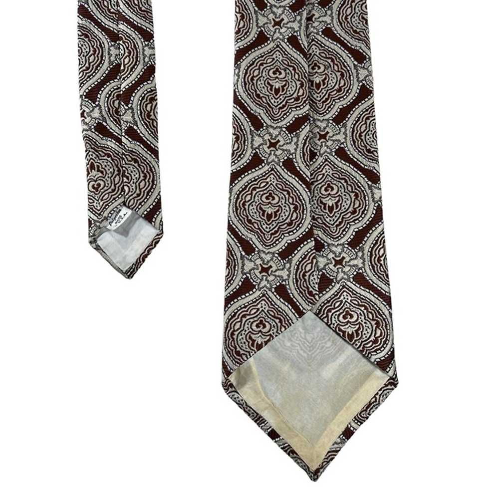 Vintage Tie Mens Tux Accessories Baroque Pattern … - image 5