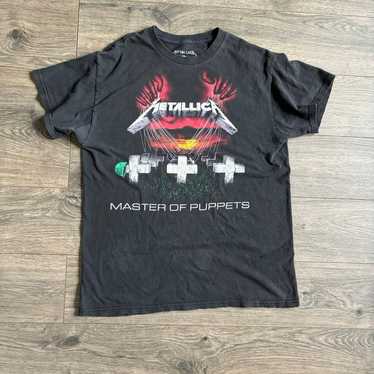 Metallica Master Of Puppets T-Shirt 2-Sided Tour … - image 1