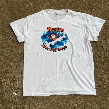 Vintage 1970s 1980s BVD Nestea Take the Plunge Tee