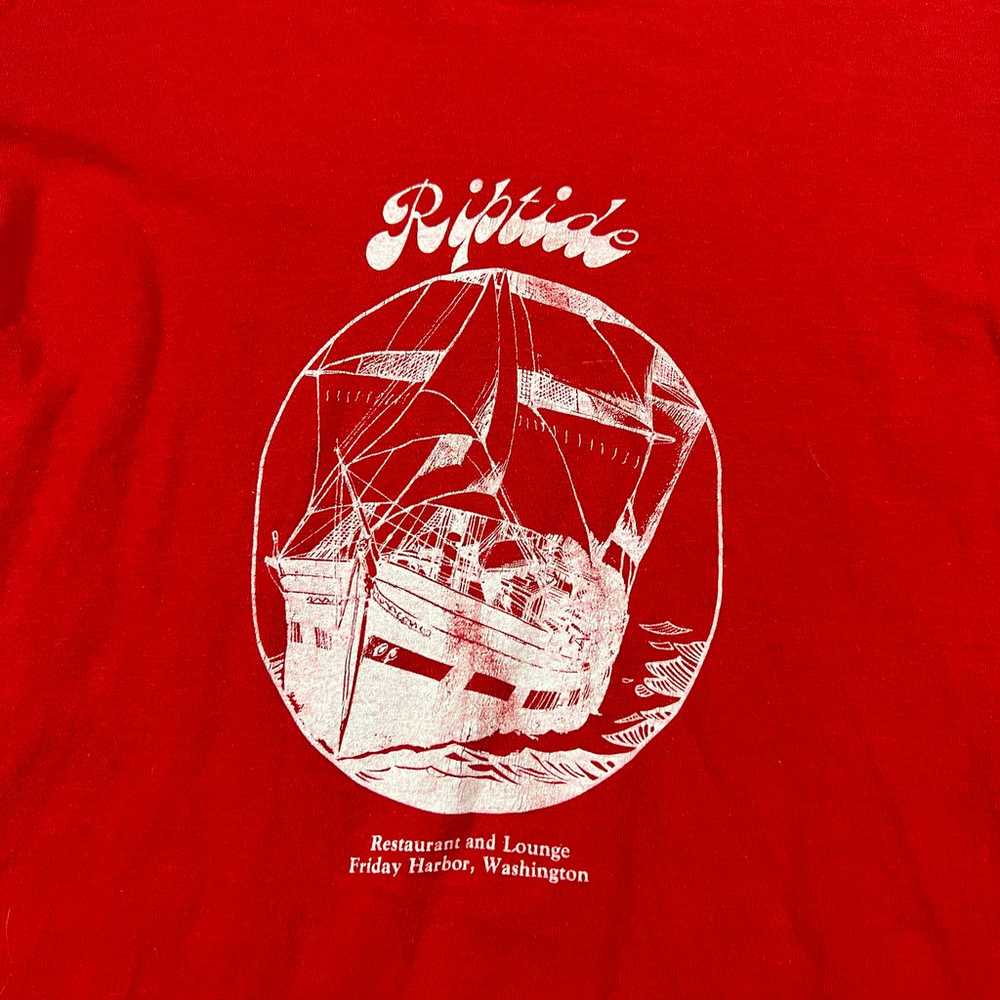 Vintage 80s Friday Harbor Washington T-shirt - image 2