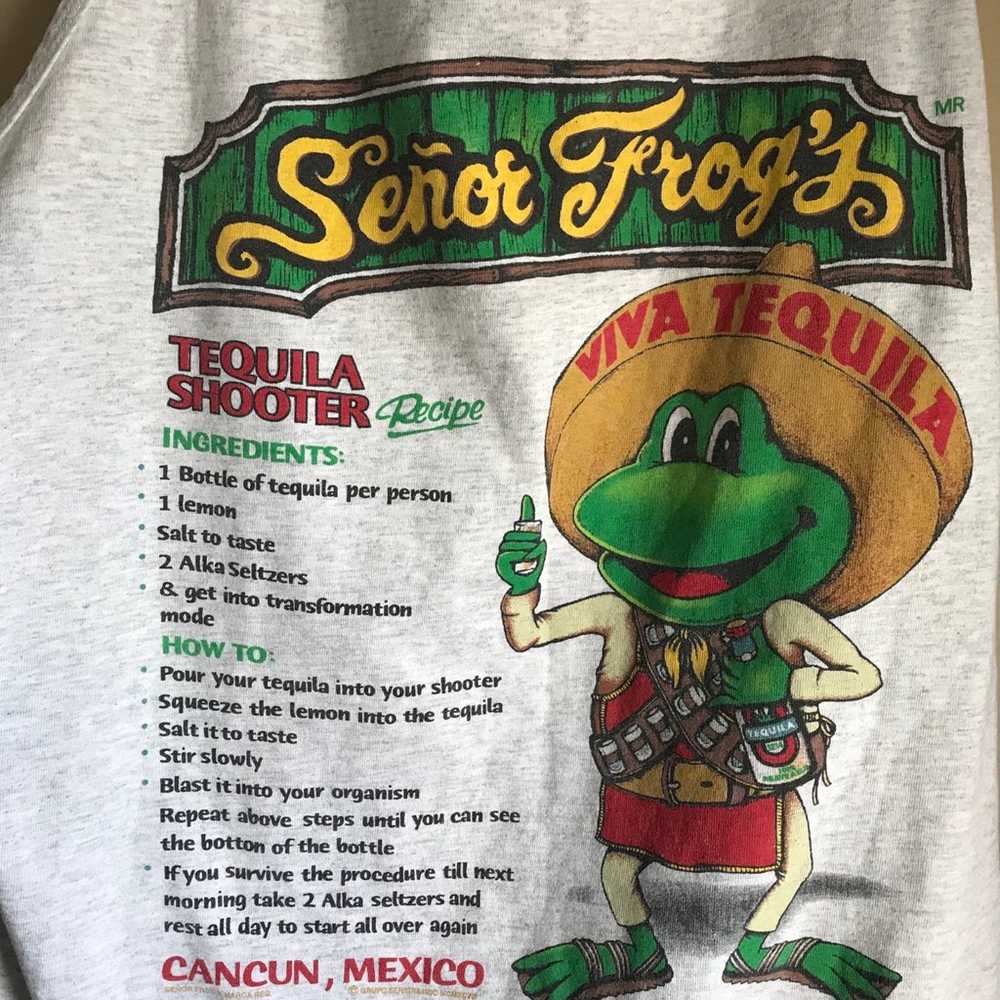 Vintage Señor Frogs Tank Top - image 4