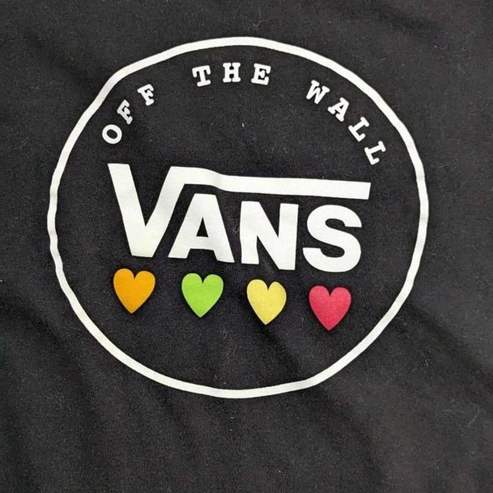 Vans Black Heart Graphic Tee Shirt - image 3